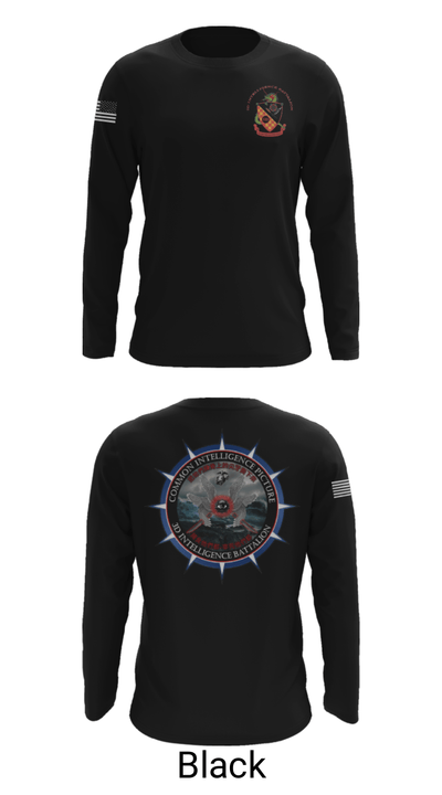 3rd Intelligence Battalion 49807001 Long Sleeve Performance Shirt - 26