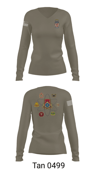 Womens Long Sleeve Vneck Shirt, SPO Nation, Army, Teamtime, Team time, sublimation, custom sports apparel, team uniforms, spirit wear, spiritwear, sports uniforms, custom shirts, team store, custom team store, fundraiser sports, apparel fundraiser