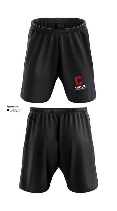 Canton Bowling 4573823 Athletic Shorts With Pockets - 50