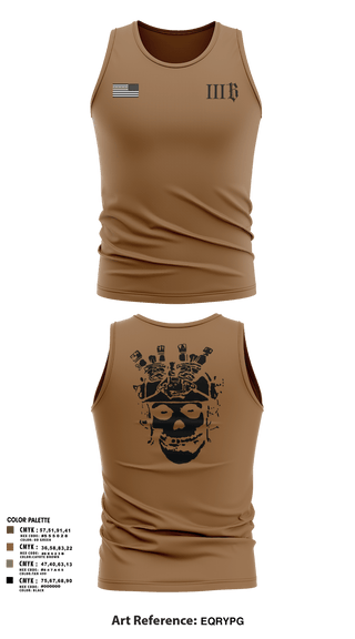 Tank Top, 3B 1-325 AIR, 2BCT, 82ND ABN DIV, Army, Teamtime, Team time, sublimation, custom sports apparel, team uniforms, spirit wear, spiritwear, sports uniforms, custom shirts, team store, custom team store, fundraiser sports, apparel fundraiser