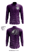 Douglass Junior High School Basketball 71723595 Quarter Zip Jacket - 1