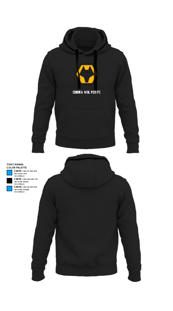 Hoodie, Corona wolves fc, Men's Soccer, Teamtime, Team time, sublimation, custom sports apparel, team uniforms, spirit wear, spiritwear, sports uniforms, custom shirts, team store, custom team store, fundraiser sports, apparel fundraiser