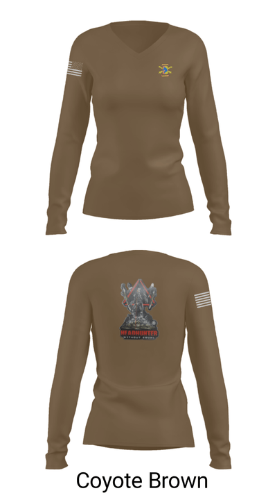 1/623rd FAR 72334612 Women's Long Sleeve V-neck Shirt - 15