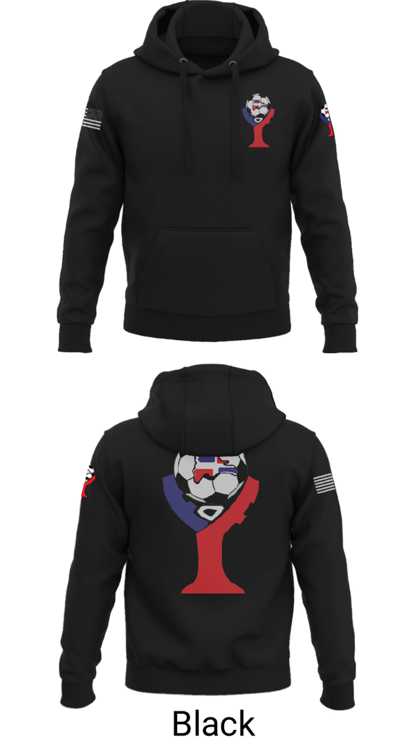 Hoodie, Domenican Republic, Men's Soccer, Teamtime, Team time, sublimation, custom sports apparel, team uniforms, spirit wear, spiritwear, sports uniforms, custom shirts, team store, custom team store, fundraiser sports, apparel fundraiser