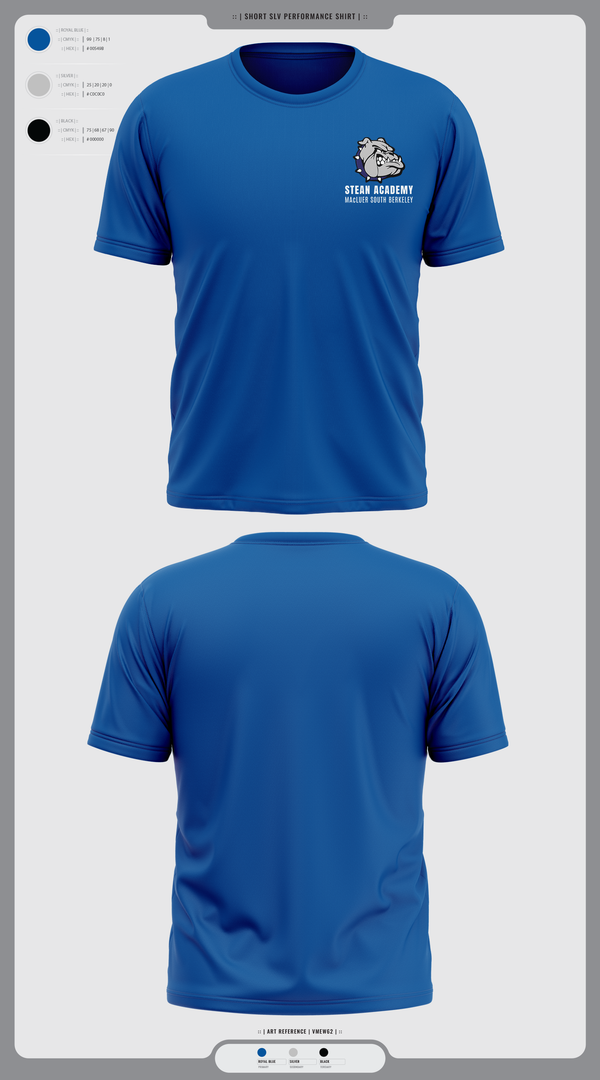 Short Sleeve Performance Shirt, Steam Academy at McCluer South Berkeley, Spirit Store, Teamtime, Team time, sublimation, custom sports apparel, team uniforms, spirit wear, spiritwear, sports uniforms, custom shirts, team store, custom team store, fundraiser sports, apparel fundraiser