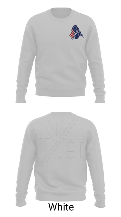 Nathan Hale High School Baseball 3422555 Crew Neck Sweatshirt - 2