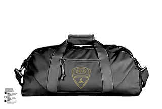 Duffle Bag, Zeus Protections, Police, Teamtime, Team time, sublimation, custom sports apparel, team uniforms, spirit wear, spiritwear, sports uniforms, custom shirts, team store, custom team store, fundraiser sports, apparel fundraiser