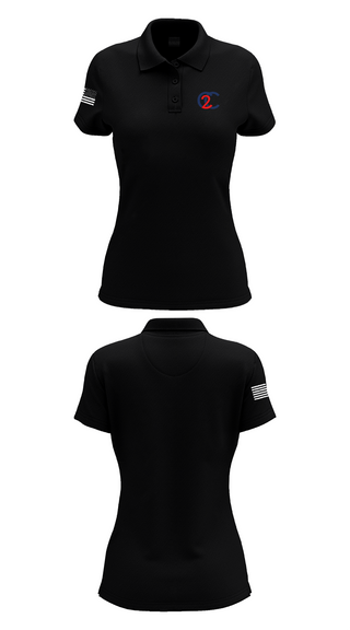 Womens Short Sleeve Performance Polo, C2C Property Solutions, , Teamtime, Team time, sublimation, custom sports apparel, team uniforms, spirit wear, spiritwear, sports uniforms, custom shirts, team store, custom team store, fundraiser sports, apparel fundraiser