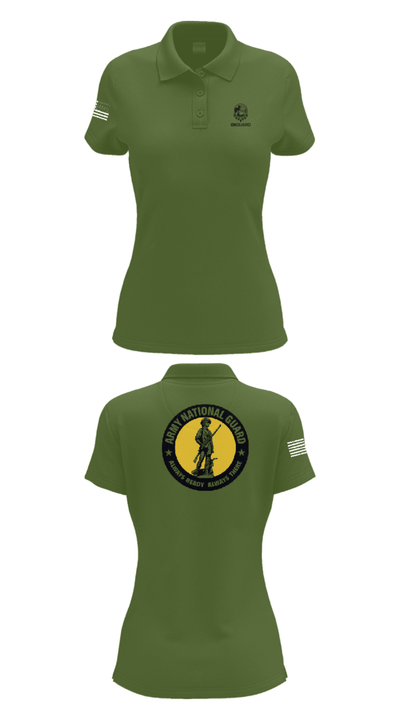 Recruiting & Retention Battalion 95903895 Women's Short Sleeve Performance Polo  - 52
