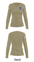 C-Co. 1-181st 51621268 Women's Long Sleeve V-neck Shirt - 92