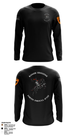 Long Sleeve Performance Shirt, Ranger Challenge, , Teamtime, Team time, sublimation, custom sports apparel, team uniforms, spirit wear, spiritwear, sports uniforms, custom shirts, team store, custom team store, fundraiser sports, apparel fundraiser