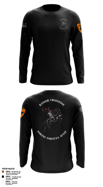 Ranger Challenge 2090684 Long Sleeve Performance Shirt 3