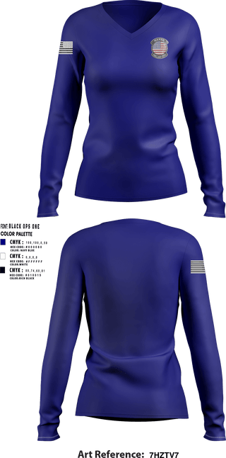 Women's Long Sleeve Vneck Shirt, MAREK-SPD, , Teamtime, Team time, sublimation, custom sports apparel, team uniforms, spirit wear, spiritwear, sports uniforms, custom shirts, team store, custom team store, fundraiser sports, apparel fundraiser