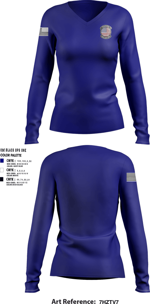 Women's Long Sleeve Vneck Shirt, MAREK-SPD, , Teamtime, Team time, sublimation, custom sports apparel, team uniforms, spirit wear, spiritwear, sports uniforms, custom shirts, team store, custom team store, fundraiser sports, apparel fundraiser