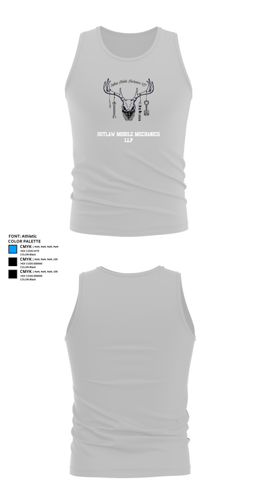 Outlaw Mobile Mechanics LLP 15152695 Tank Top - 13