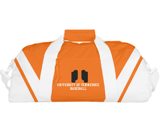 Duffle Bag, University of Tennessee Baseball, Baseball, Teamtime, Team time, sublimation, custom sports apparel, team uniforms, spirit wear, spiritwear, sports uniforms, custom shirts, team store, custom team store, fundraiser sports, apparel fundraiser