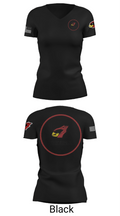 Del valle cardinals 56300531 Women's Short Sleeve V-neck Shirt - 38