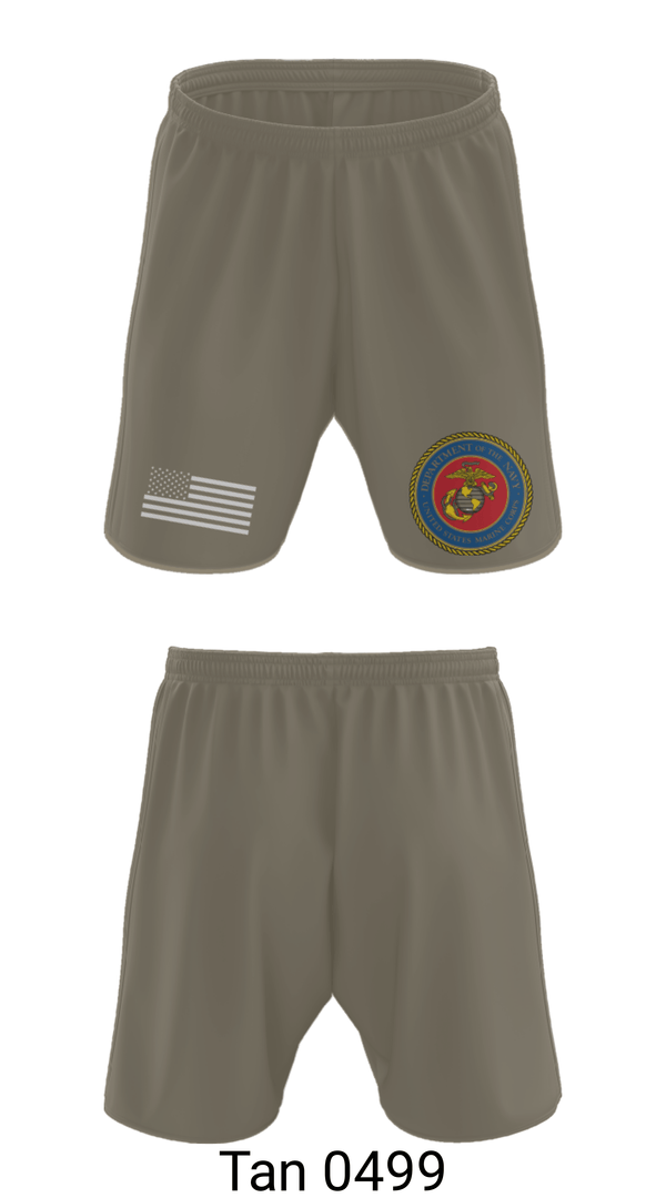 Athletic Shorts With Pockets, 189/34th unit, Marines, Teamtime, Team time, sublimation, custom sports apparel, team uniforms, spirit wear, spiritwear, sports uniforms, custom shirts, team store, custom team store, fundraiser sports, apparel fundraiser