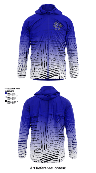Windbreaker, Ketchum Warriors, Football, Teamtime, Team time, sublimation, custom sports apparel, team uniforms, spirit wear, spiritwear, sports uniforms, custom shirts, team store, custom team store, fundraiser sports, apparel fundraiser