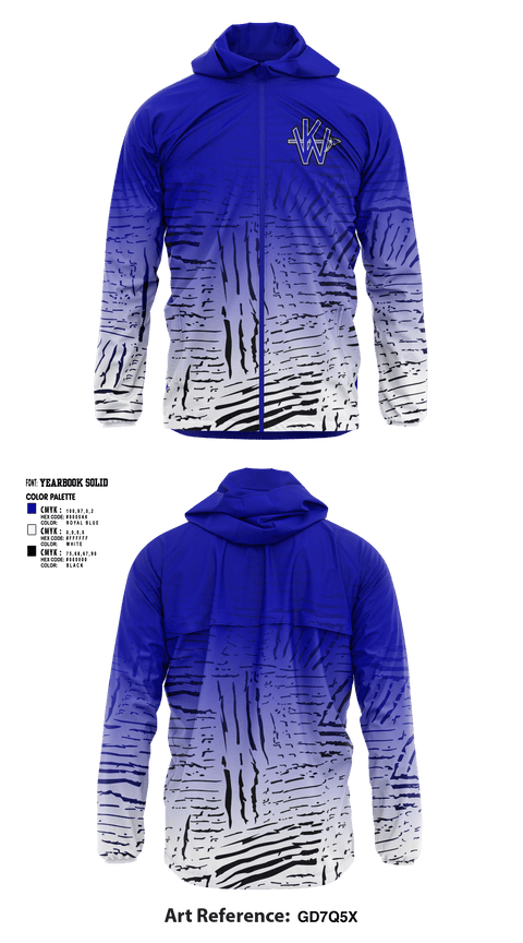Windbreaker, Ketchum Warriors, Football, Teamtime, Team time, sublimation, custom sports apparel, team uniforms, spirit wear, spiritwear, sports uniforms, custom shirts, team store, custom team store, fundraiser sports, apparel fundraiser
