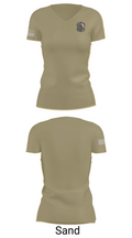 Sc821 97407989 Women's Short Sleeve V-neck Shirt - 88