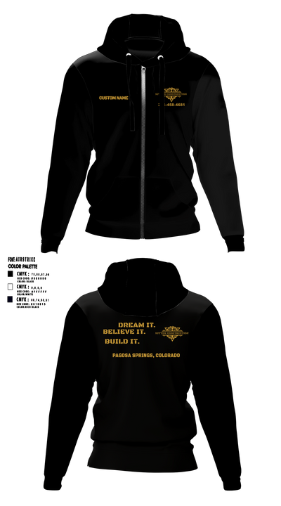 Sutton Construction 94593976 Zip Hoodie - 1