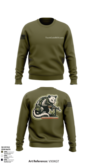 Crew Neck Sweatshirt, TactiCuhRGV.com, Police, Teamtime, Team time, sublimation, custom sports apparel, team uniforms, spirit wear, spiritwear, sports uniforms, custom shirts, team store, custom team store, fundraiser sports, apparel fundraiser