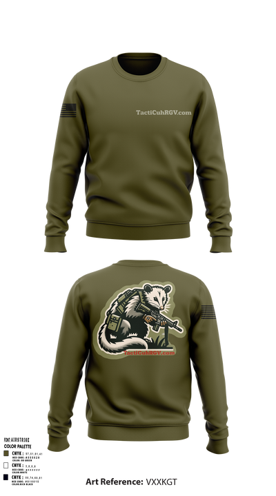 TactiCuhRGV.com 64452047 Crew Neck Sweatshirt - 128