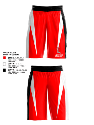 Mens Basketball Shorts, Loranger High School Basketball, Women's Basketball, Teamtime, Team time, sublimation, custom sports apparel, team uniforms, spirit wear, spiritwear, sports uniforms, custom shirts, team store, custom team store, fundraiser sports, apparel fundraiser