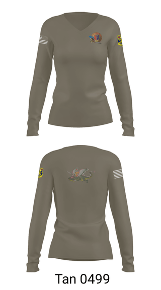 Women's Long Sleeve Vneck Shirt, India Company 3-15, , Teamtime, Team time, sublimation, custom sports apparel, team uniforms, spirit wear, spiritwear, sports uniforms, custom shirts, team store, custom team store, fundraiser sports, apparel fundraiser