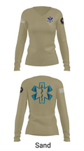 700 37457336 Women's Long Sleeve V-neck Shirt - 97