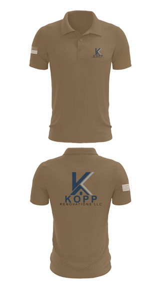 Short Sleeve Performance Polo, Kopp Renovations, , Teamtime, Team time, sublimation, custom sports apparel, team uniforms, spirit wear, spiritwear, sports uniforms, custom shirts, team store, custom team store, fundraiser sports, apparel fundraiser