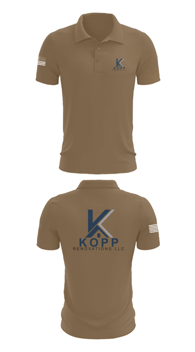 Kopp Renovations 26742282 Short Sleeve Performance Polo - 3