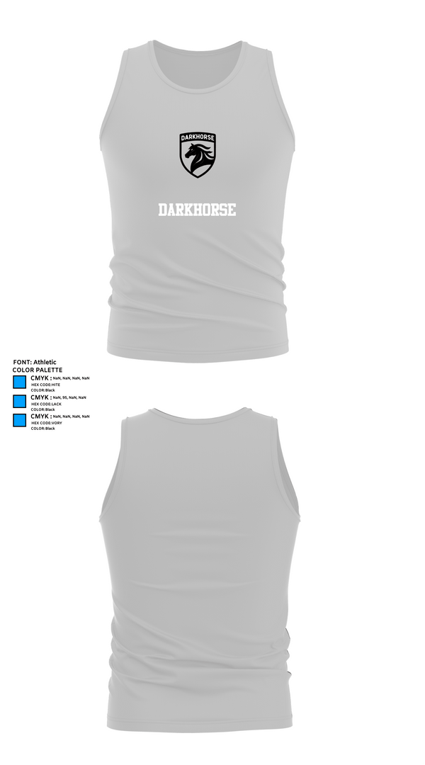 Tank Top, DARKHORSE, , Teamtime, Team time, sublimation, custom sports apparel, team uniforms, spirit wear, spiritwear, sports uniforms, custom shirts, team store, custom team store, fundraiser sports, apparel fundraiser