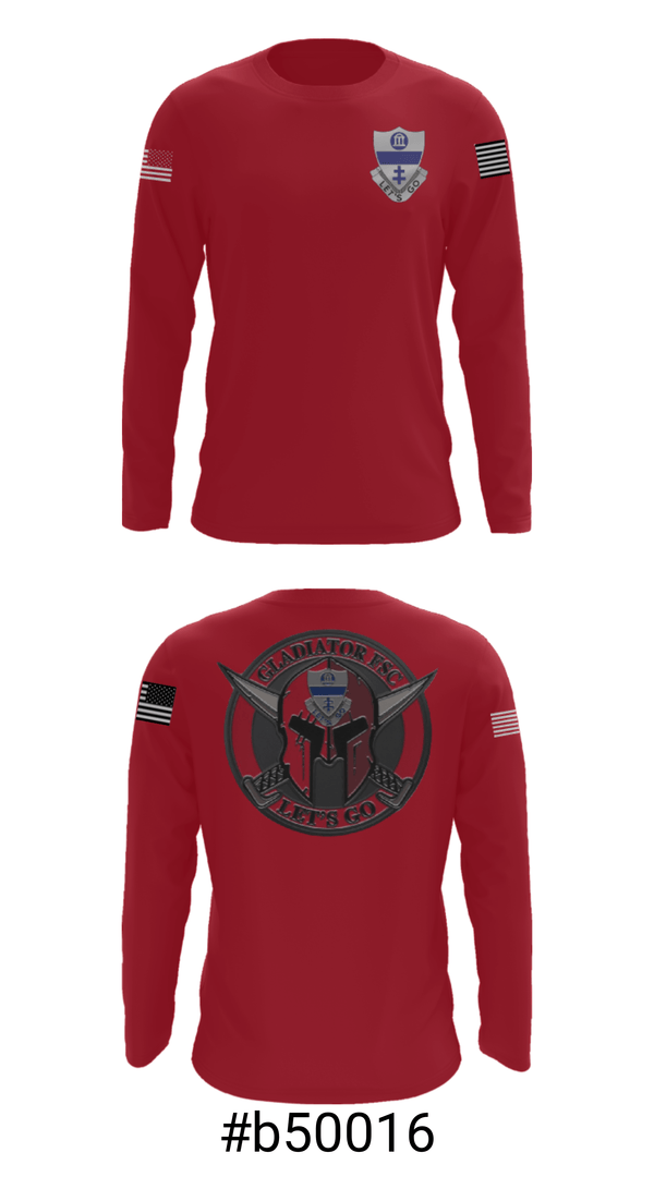 Long Sleeve Performance Shirt, Golf Company 1-325 AIR, Army, Teamtime, Team time, sublimation, custom sports apparel, team uniforms, spirit wear, spiritwear, sports uniforms, custom shirts, team store, custom team store, fundraiser sports, apparel fundraiser