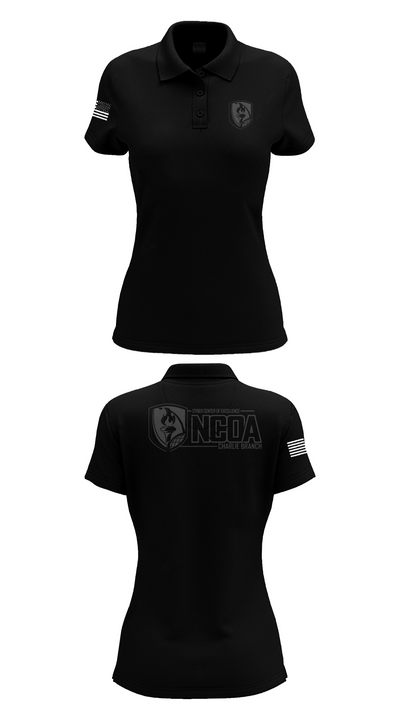 CCoE NCOA Charlie Branch 15308230 Women's Short Sleeve Performance Polo  - 35