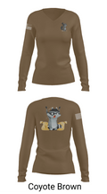 2-2 B Co. 61731928 Women's Long Sleeve V-neck Shirt - 17
