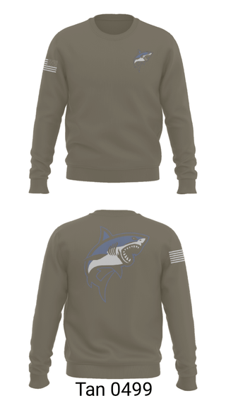 Crew Neck Sweatshirt, Great white guns, Marines, Teamtime, Team time, sublimation, custom sports apparel, team uniforms, spirit wear, spiritwear, sports uniforms, custom shirts, team store, custom team store, fundraiser sports, apparel fundraiser