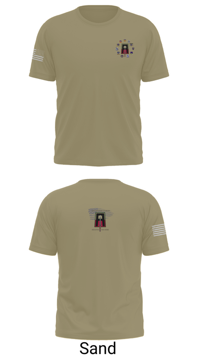 5th Armored Brigade 44800890 Old School Cotton Feel Shirt - 90