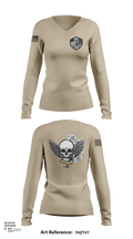 Special Response Team 18525439 Women's Long Sleeve V-neck Shirt -1 117