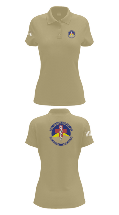 18 MDSS 25197839 Women's Short Sleeve Performance Polo  - 95