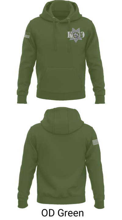 Fresno Police Department K9 Unit 39054818 Hoodie - 55
