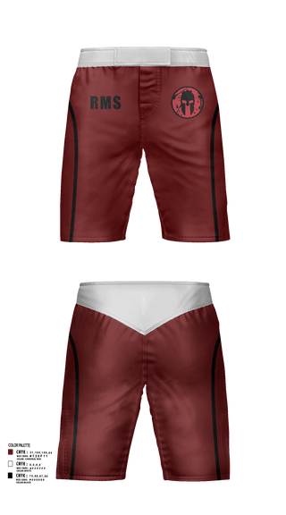 Fight Shorts, Riverton Middle School Wrestling, Wrestling, Teamtime, Team time, sublimation, custom sports apparel, team uniforms, spirit wear, spiritwear, sports uniforms, custom shirts, team store, custom team store, fundraiser sports, apparel fundraiser