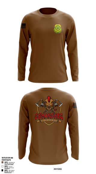 Long Sleeve Performance Shirt, C Co., 795th MP BN, Army, Teamtime, Team time, sublimation, custom sports apparel, team uniforms, spirit wear, spiritwear, sports uniforms, custom shirts, team store, custom team store, fundraiser sports, apparel fundraiser