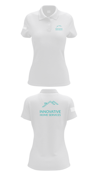 Innovative Home Services 50310145 Women's Short Sleeve Performance Polo  - 17