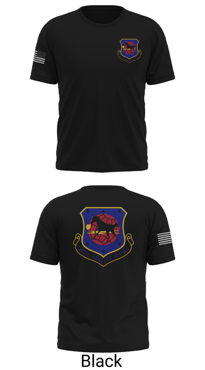 167th air wing 60974833 Short Sleeve Performance Shirt - 36