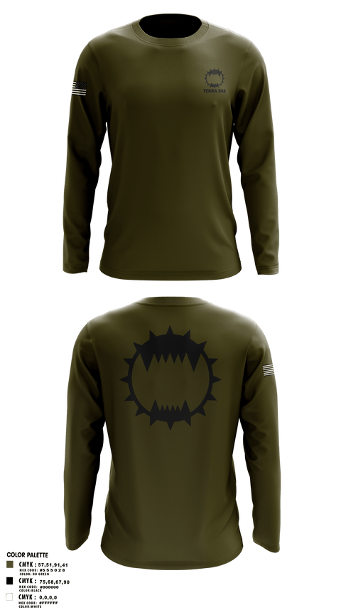 Long Sleeve Performance Polo, Terra 343, , Teamtime, Team time, sublimation, custom sports apparel, team uniforms, spirit wear, spiritwear, sports uniforms, custom shirts, team store, custom team store, fundraiser sports, apparel fundraiser