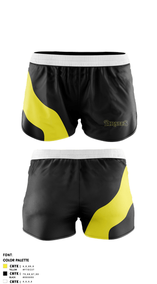 Womens Shorts, Los Angeles Pirates, Softball, Teamtime, Team time, sublimation, custom sports apparel, team uniforms, spirit wear, spiritwear, sports uniforms, custom shirts, team store, custom team store, fundraiser sports, apparel fundraiser