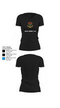 Apache company, 4-6 IN 88523274 Women's Short Sleeve V-neck Shirt - 24