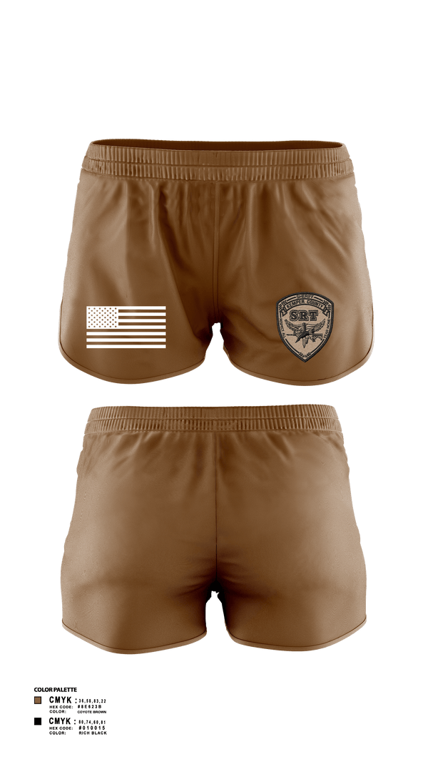 Women's Shorts, Kemper County Sheriff’s Office, Police, Teamtime, Team time, sublimation, custom sports apparel, team uniforms, spirit wear, spiritwear, sports uniforms, custom shirts, team store, custom team store, fundraiser sports, apparel fundraiser